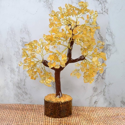 Yellow citrine tree