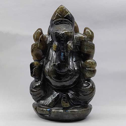 Labradorite Ganesh Image