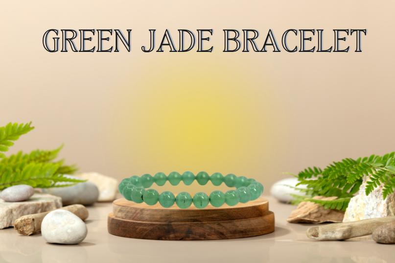 Green Jade Bracelet – Natural Stone Jewelry for Luck, Harmony, and Prosperity