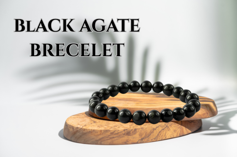 black agate bracelet