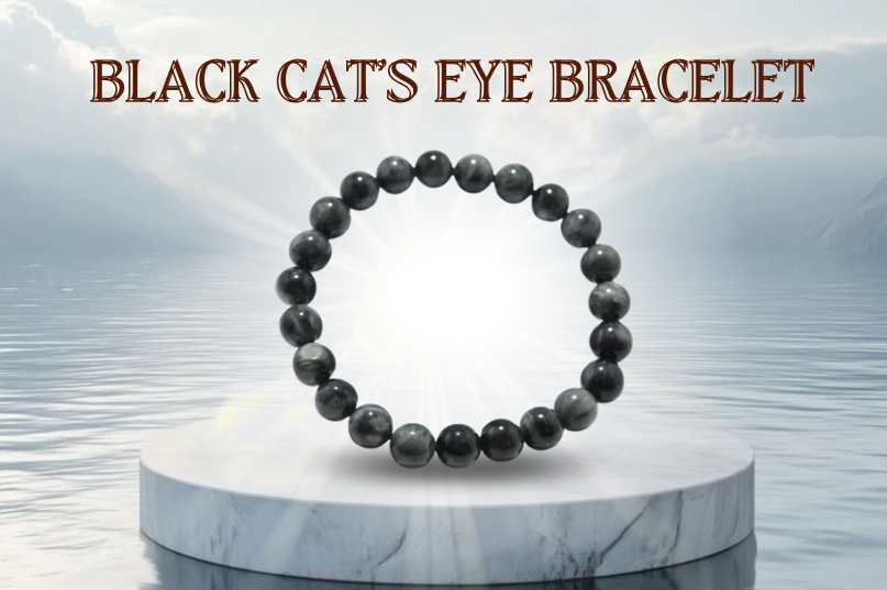 Black Cat's Eye Bracelet Image