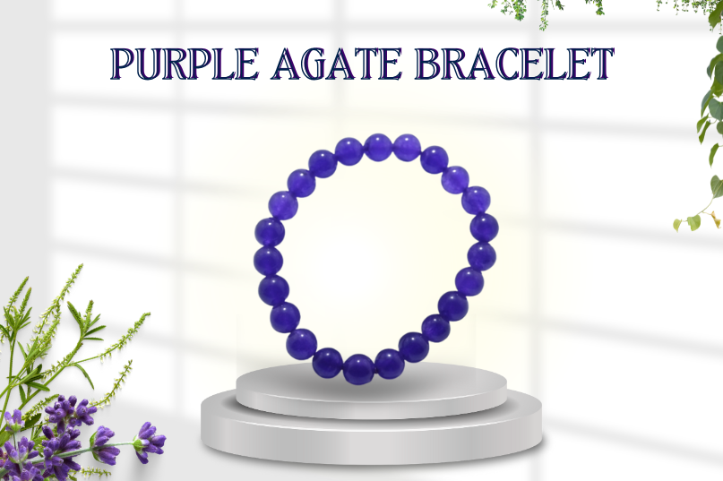 Purple Agate Bracelet Image