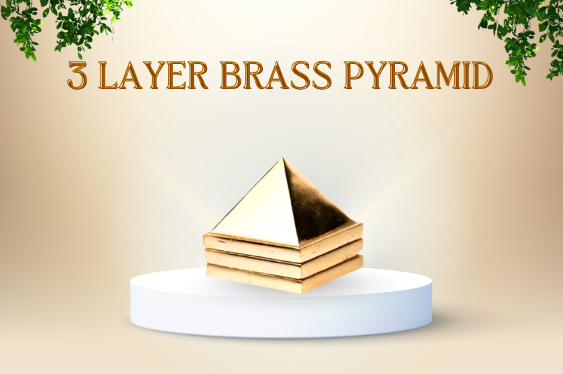 3 Layer Brass Pyramid Image