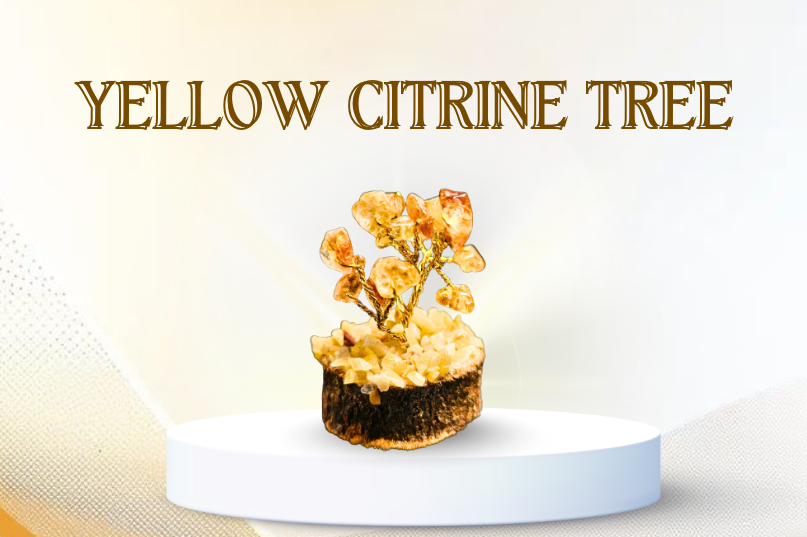 Yellow Citrine Tree Image