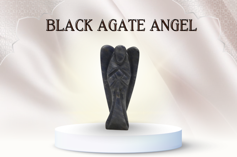 Black Agate Angel: A Symbol of Strength, Protection & Stability