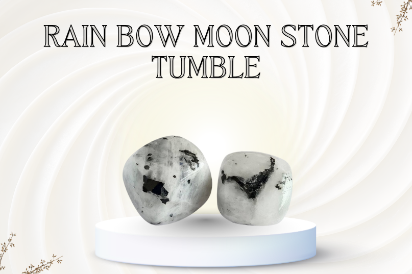 Rain Bow Moon Stone Tumble Image
