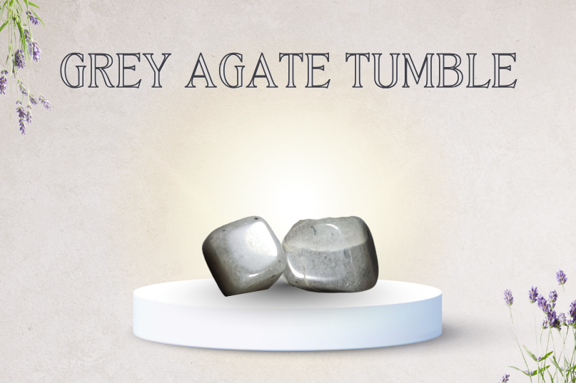Grey Agate Tumble Image