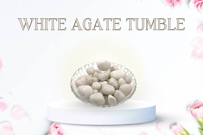 White Agate Tumble Image