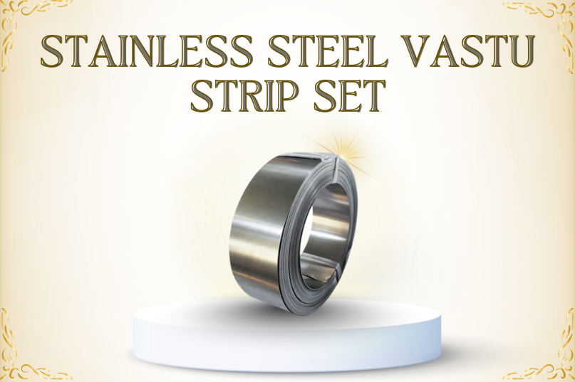 Stainless Steel Vastu Strip Set – The Shield of Balance, Harmony & Energy Correction