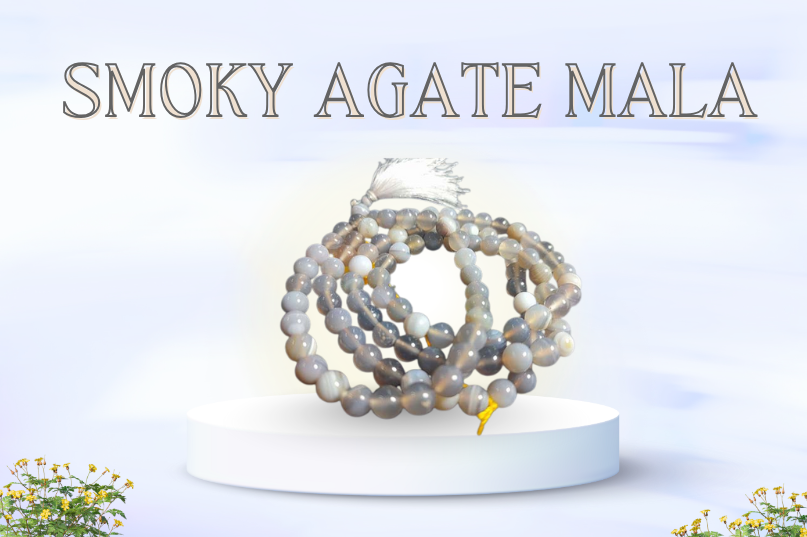 Smoky Agate Mala Image