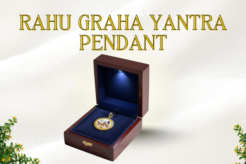 Rahu Graha Yantra Pendant Image