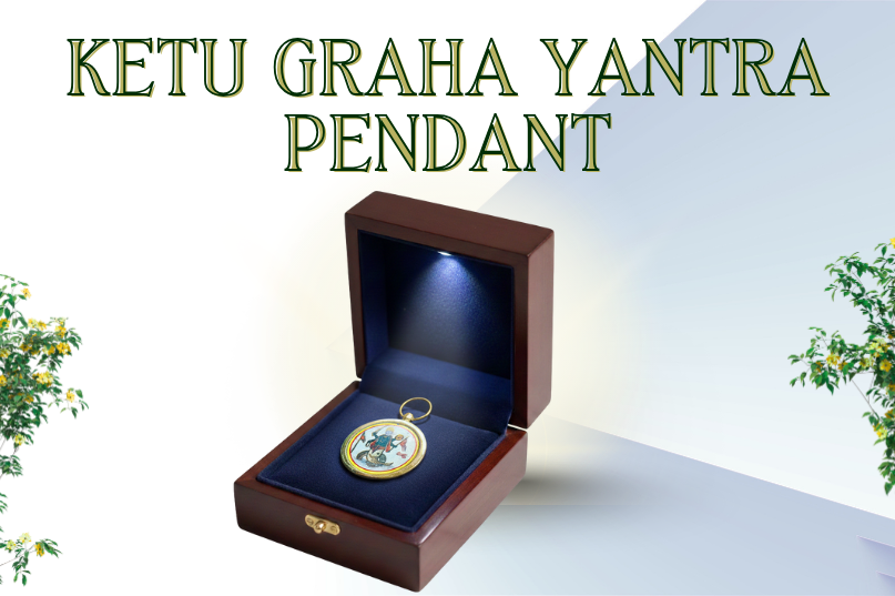 Ketu Graha Yantra Pendant: Spiritual Protection, Detachment & Inner Awakening