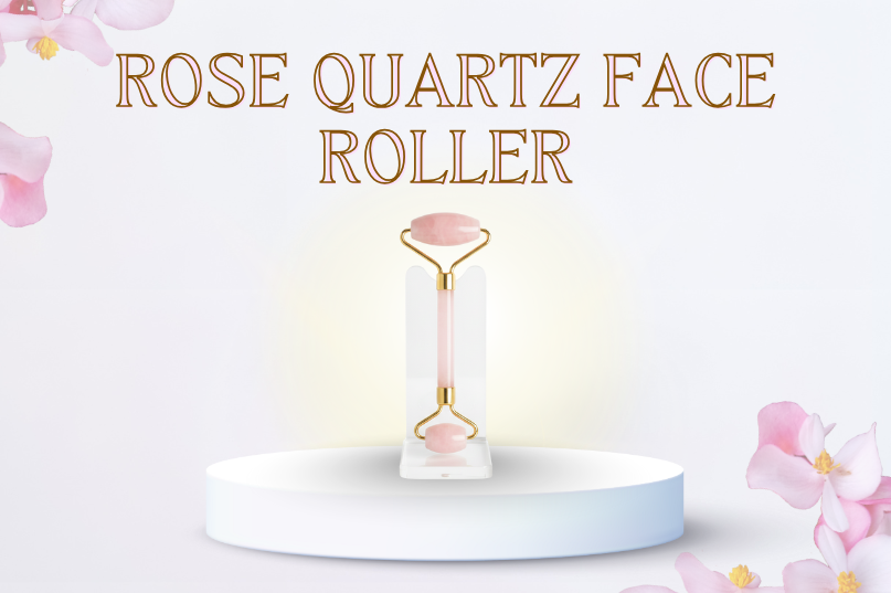 Rose Quartz Face Roller: Natural Glow, Self-Love & Skin Rejuvenation