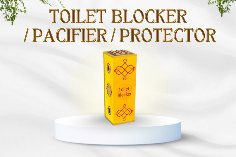 Toilet Blocker / Pacifier / Protector: Hygiene, Safety & Spiritual Protection