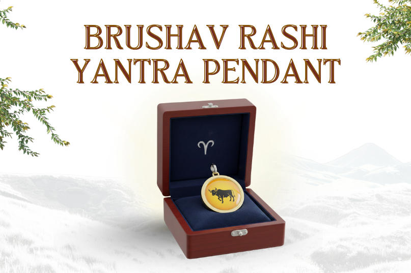 Brushav Rashi Yantra Pendant: Stability, Prosperity & Inner Strength