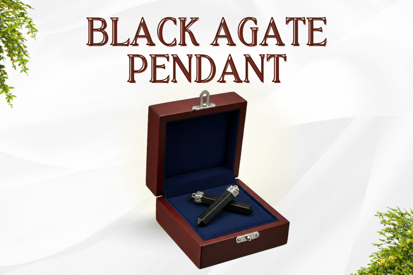 Black Agate Pendant Image
