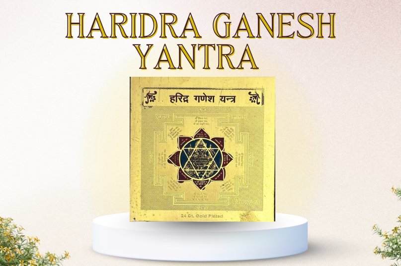 Haridra Ganesh Yantra – Obstacle Removal, Prosperity & Auspicious Beginnings