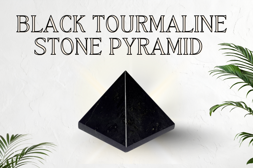 Black Tourmaline Stone Pyramid: Powerful Protection & Energy Shield