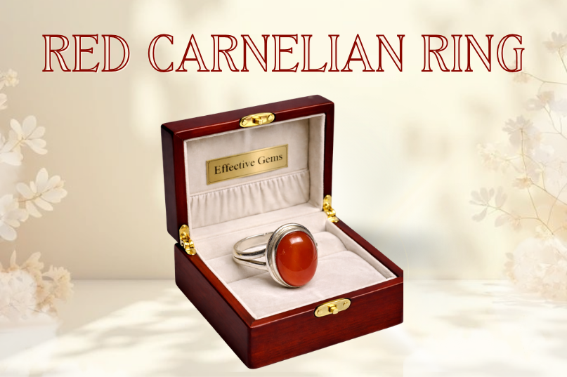 Red Carnelian Ring: Energy, Confidence & Success