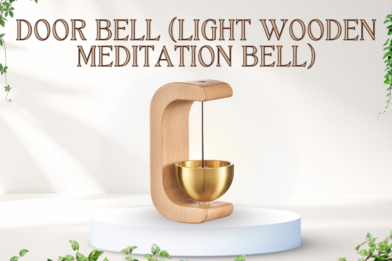 Door Bell (Light Wooden Meditation Bell) – Peaceful Sound for Positive Energy