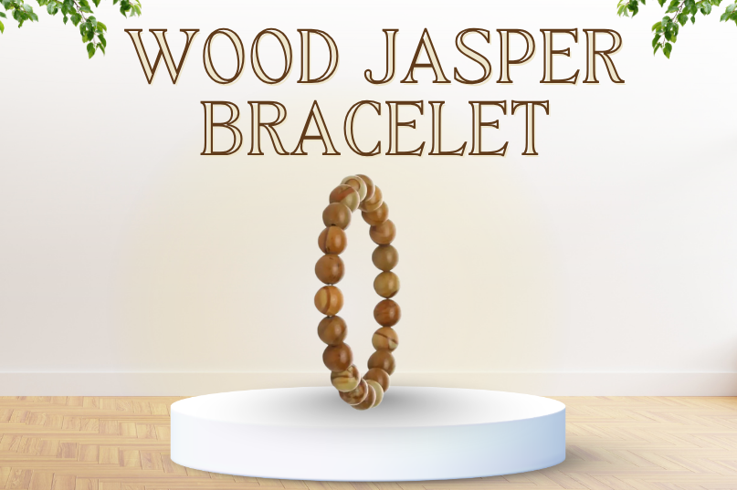 Wood Jasper Bracelet – Grounding, Stability & Inner Strength