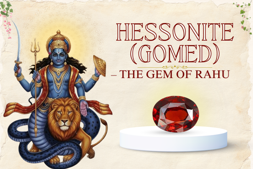 Hessonite (Gomed) – The Gem of Rahu: Break Illusions, Remove Obstacles & Rise Beyond Limits