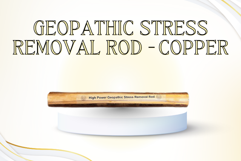 Geopathic Stress Removal Rod – Copper | Energy Balance, Protection & Space Healing