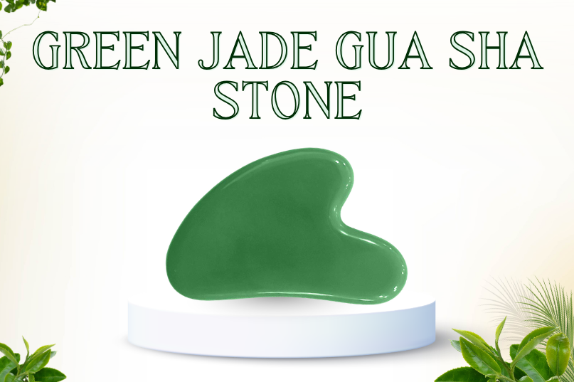 Green Jade Gua Sha Stone Image