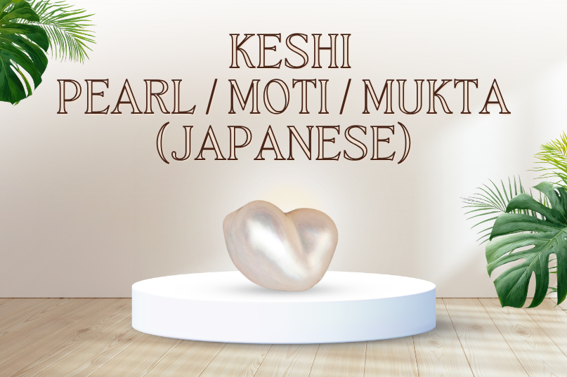 Keshi Pearl/Moti/Mukta (Japanese) - Best Quality Image