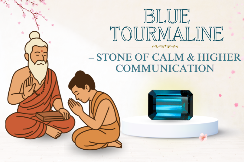Blue Tourmaline – The Stone of Calm Communication & Inner Guidance