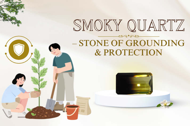 Smoky Quartz Gemstone (Best Quality) Image