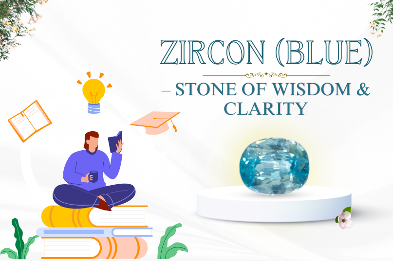Zircon (Blue ) Gemstone - Best Quality Image