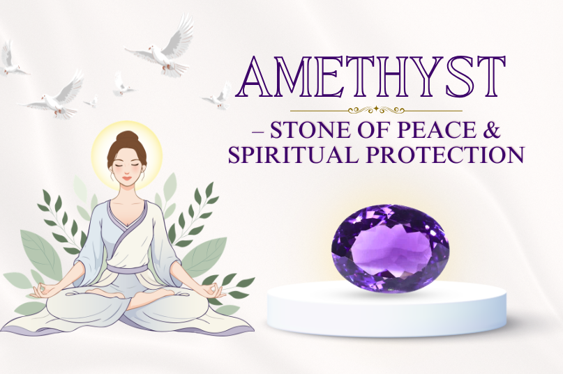 Amethyst – The Stone of Peace & Spiritual Clarity: Calm the Mind, Awaken Inner Wisdom