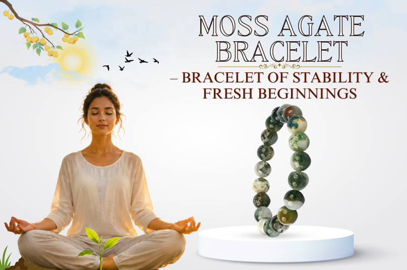 Moss Agate Bracelet Image