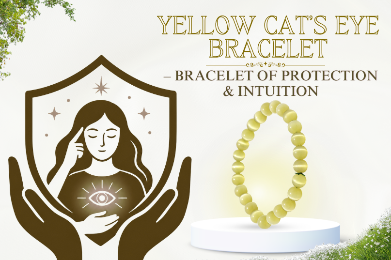 Yellow Cat's Eye Bracelet Image