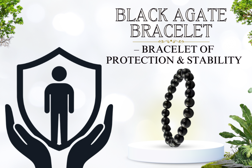 Black Agate Bracelet Image
