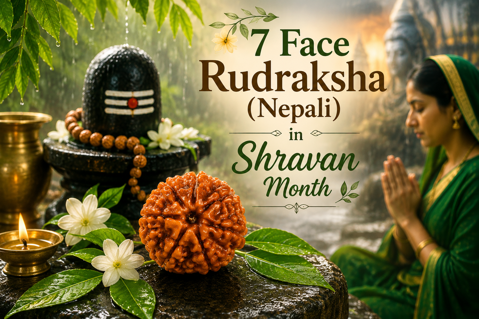 7 Face Rudraksha (Nepali) Image