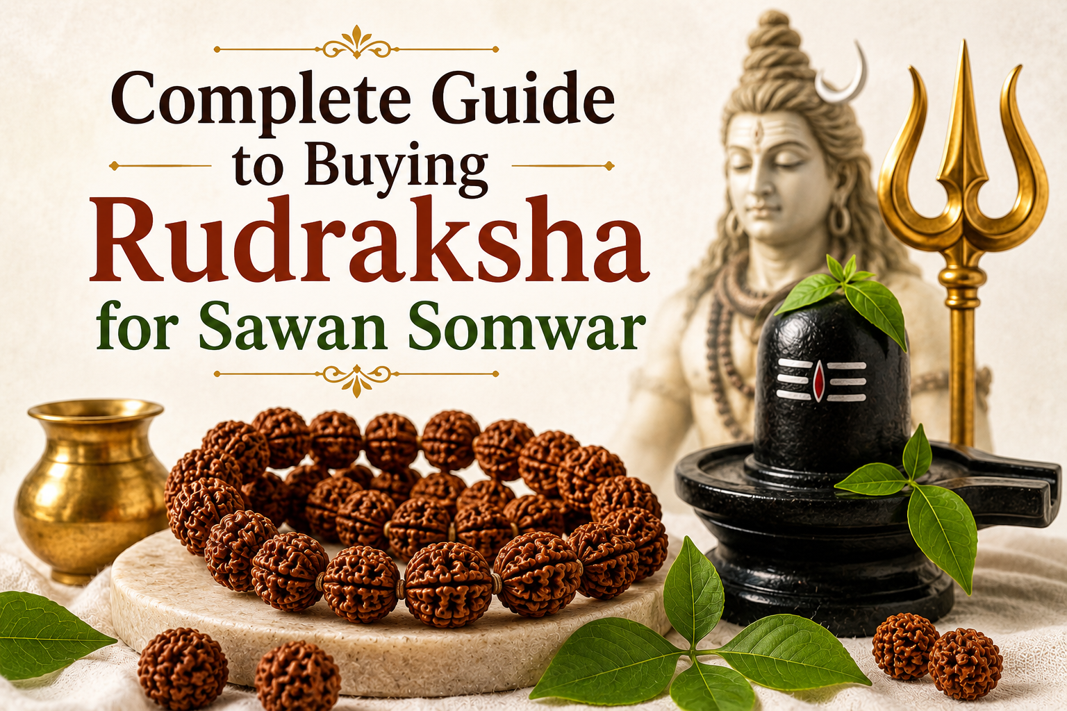 Complete Guide to Buying Rudraksha for Sawan Somwar
