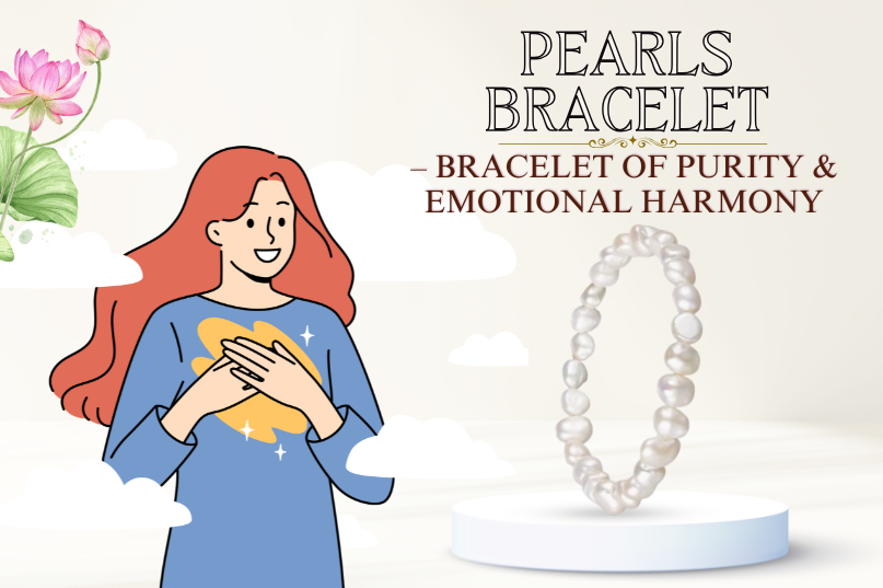 Pearl Bracelet – Symbol of Purity, Wisdom & Emotional Balance