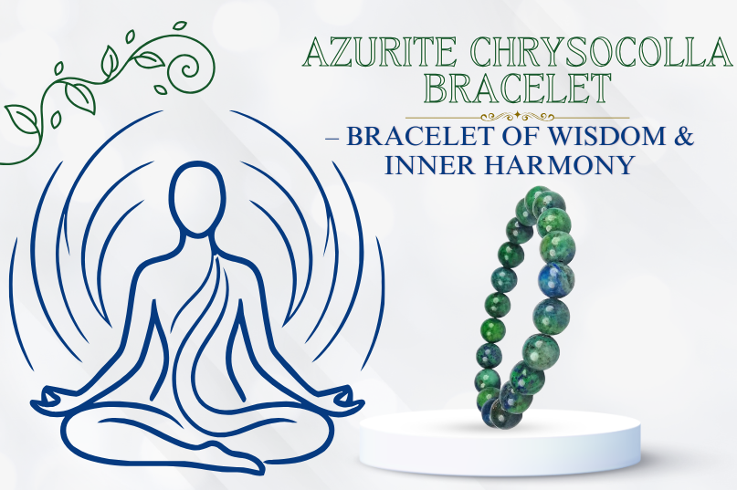 Azurite Chrysocolla Bracelet Image