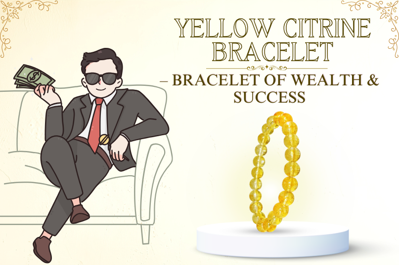 Yellow Citrine(Best Quality) Bracelet Image