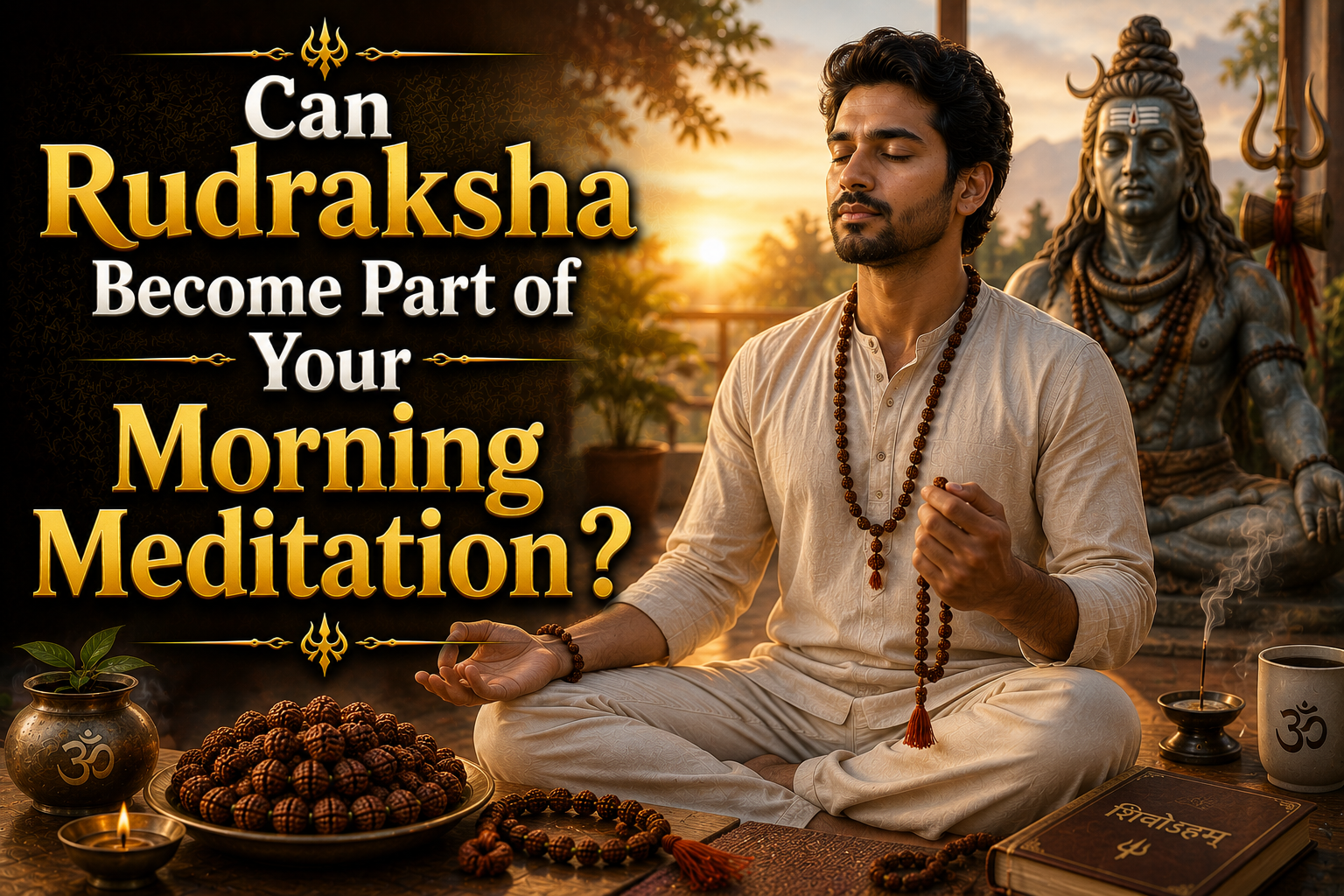 Can Rudraksha Become Part of Your Morning Meditation?