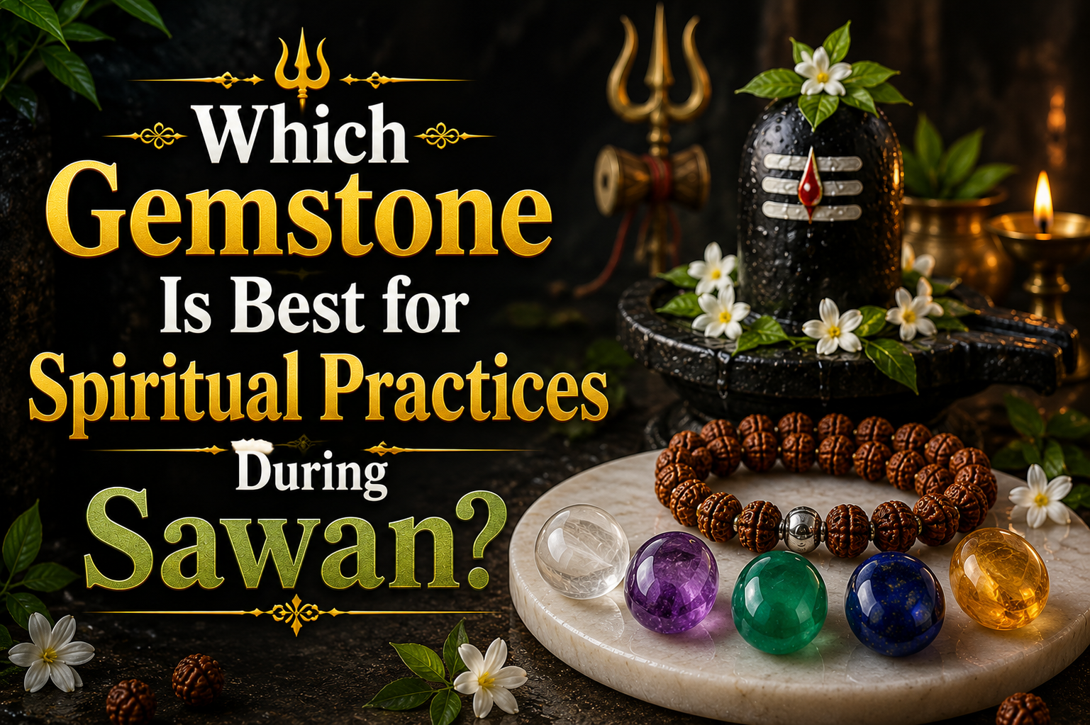 Which Gemstone Is Best for Spiritual Practices During Sawan? Image