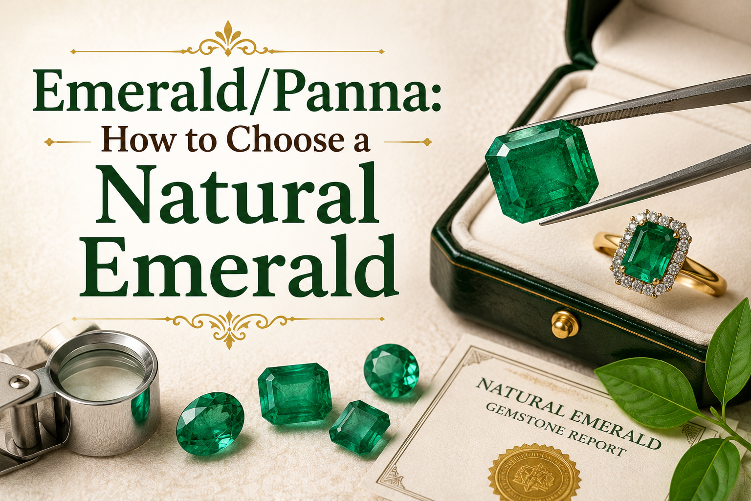 Emerald/Panna: How to Choose a Natural Emerald