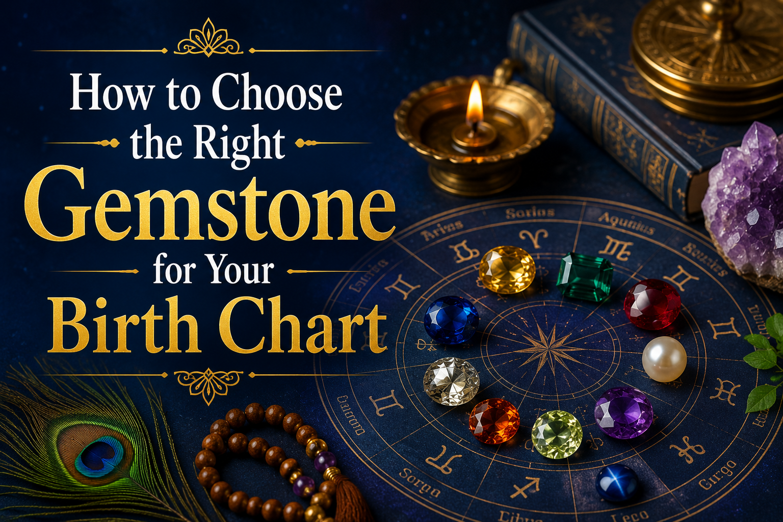 How to Choose the Right Gemstone for Your Birth Chart