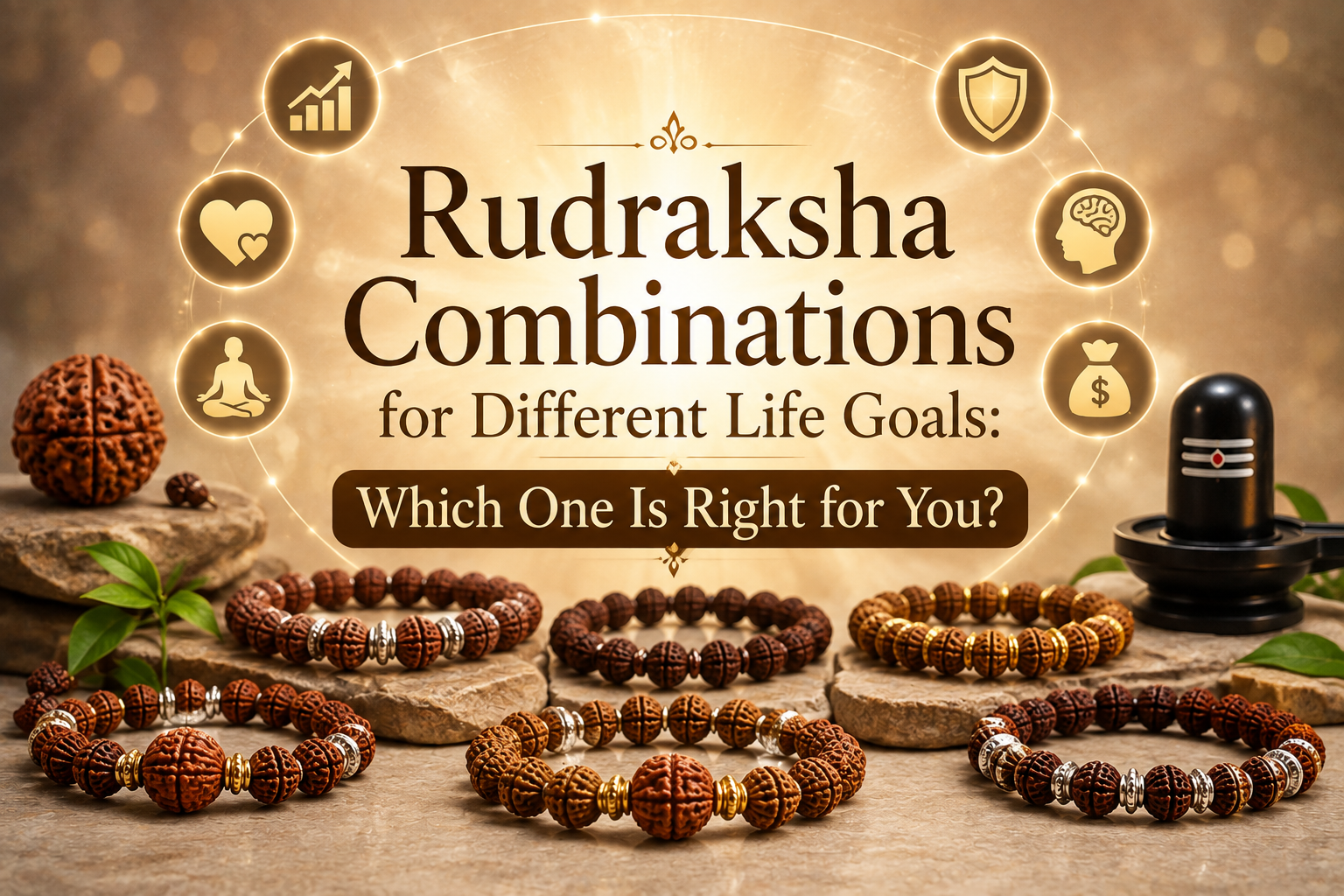 Rudraksha Combinations for Different Life Goals: Which One Is Right for You?