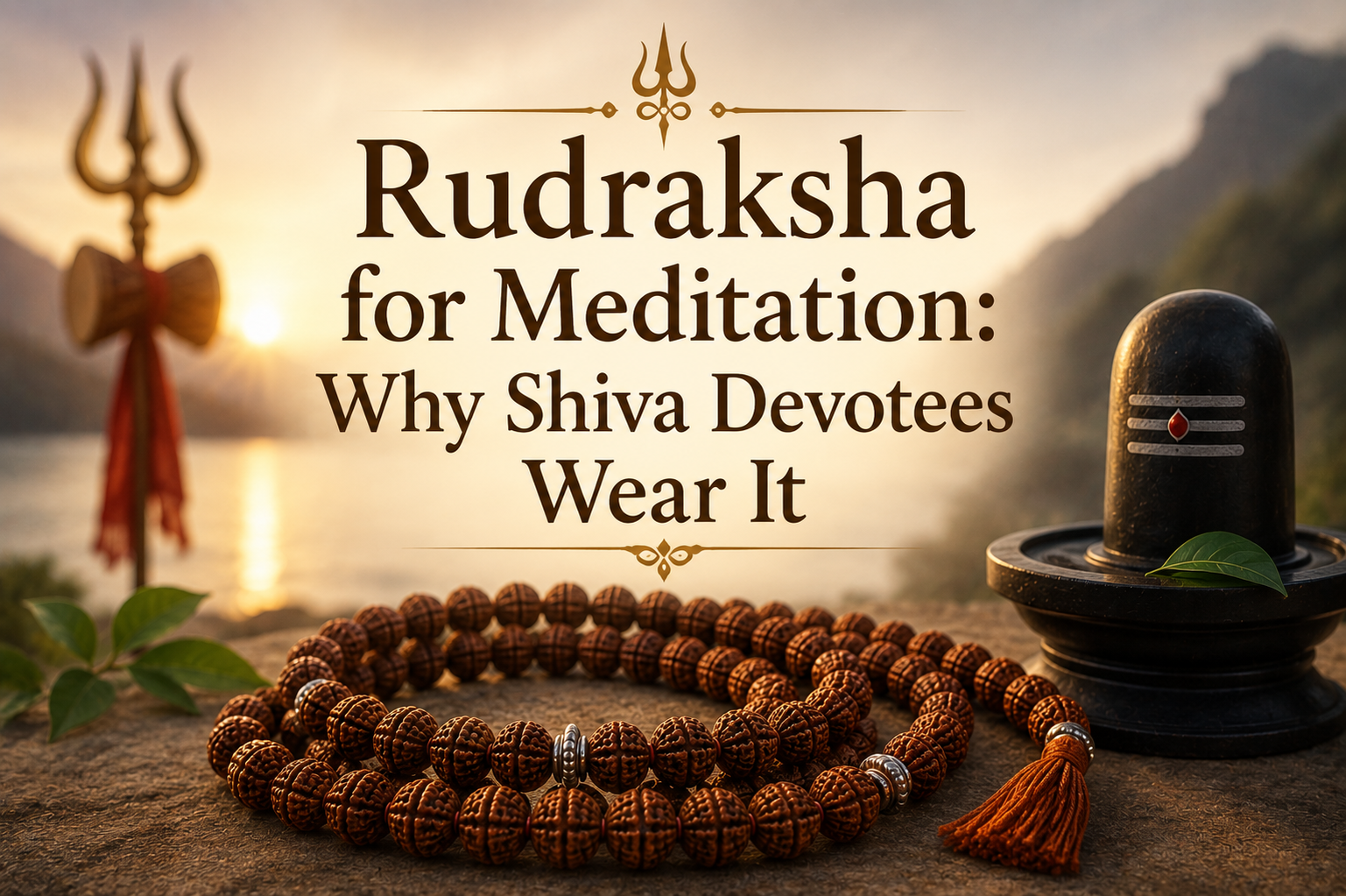 Rudraksha for Meditation: Why Shiva Devotees Wear It
