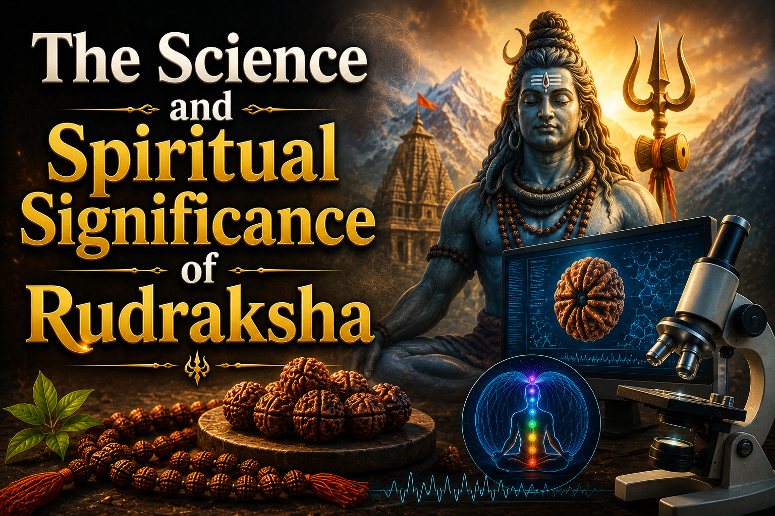 The Science and Spiritual Significance of Rudraksha