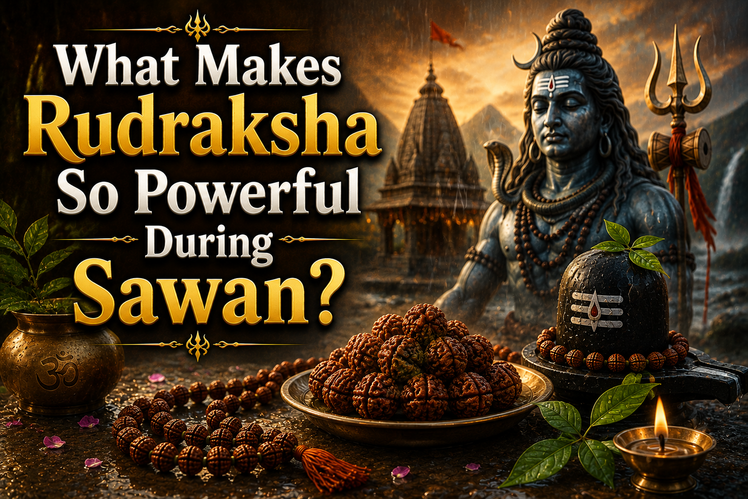 What Makes Rudraksha So Powerful During Sawan?