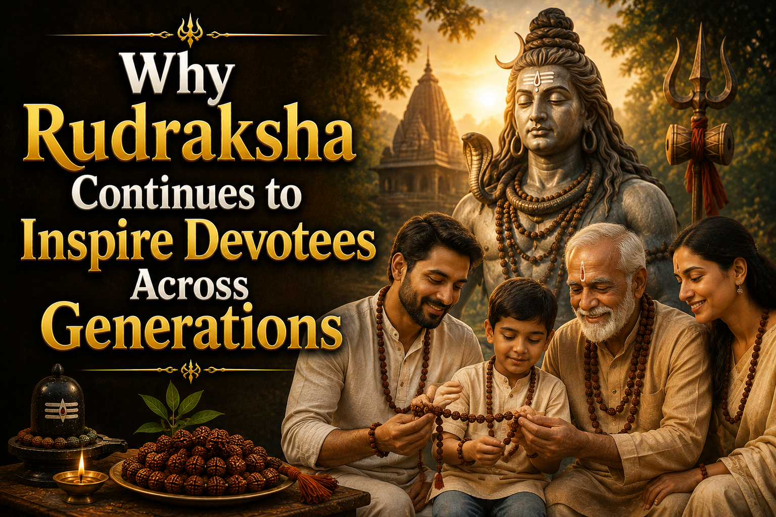 Why Rudraksha Continues to Inspire Devotees Across Generations